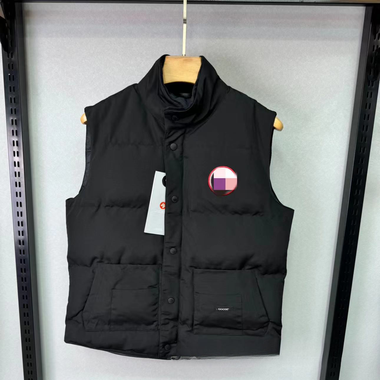 Big Goose Vest Winter New Cotton Padded Thickened Warm Jacket