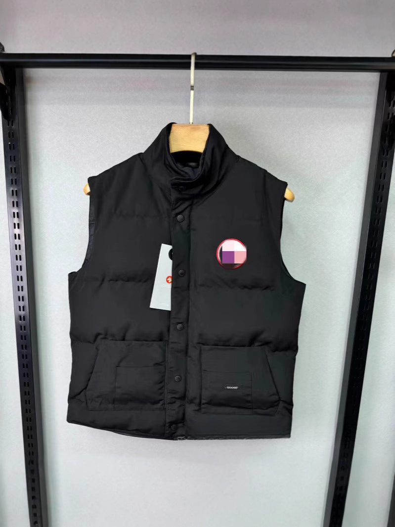 Big Goose Vest Winter New Cotton Padded Thickened Warm Jacket