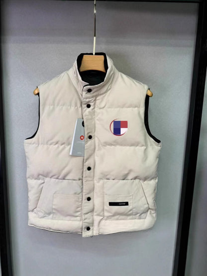 Big Goose Vest Winter New Cotton Padded Thickened Warm Jacket