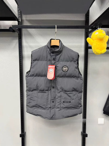 Big Goose Vest Winter New Cotton Padded Thickened Warm Jacket