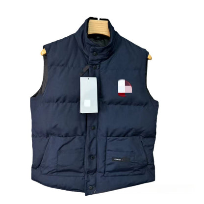Big Goose Vest Winter New Cotton Padded Thickened Warm Jacket