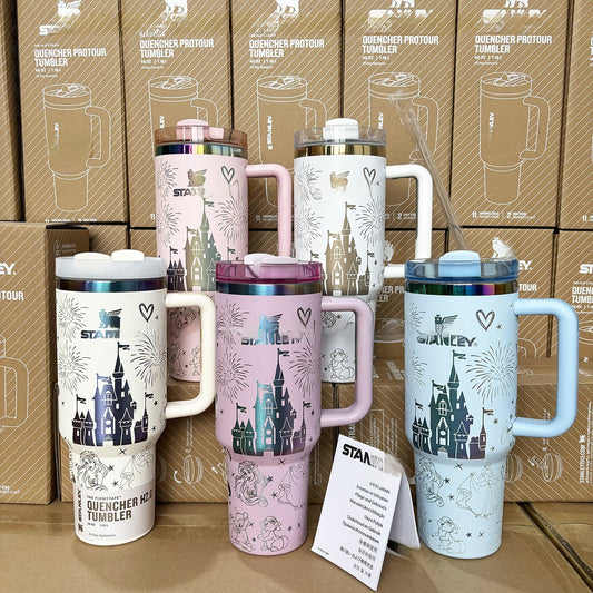 40oz Car Castle Stainless Steel Ice Cup Thermos Cup