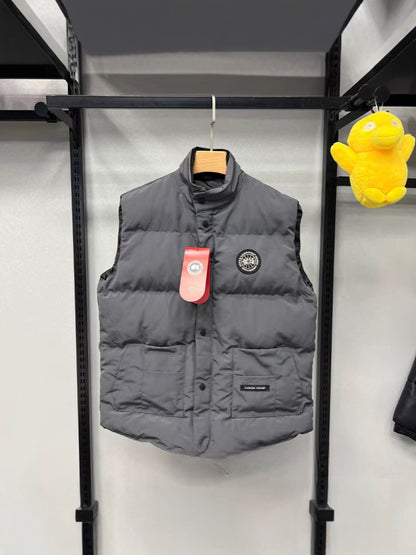 Big Goose Vest Winter New Cotton Padded Thickened Warm Jacket