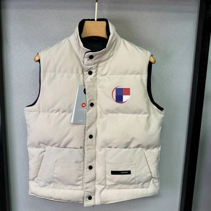 Big Goose Vest Winter New Cotton Padded Thickened Warm Jacket